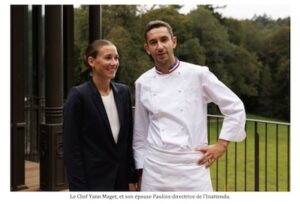 Yann Maget et son épouse Pauline @ credit BLH