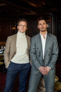 Antoine Ménard & Hakim Belkacem @ credit Paris Society