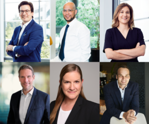 De gauche à droite, Yannick Wagner, Ben Brahim, Anne Wahl-Pozeg,  Arndt Writzel , Sabrina Westphälinger et Jochen Renz @ credit Accor