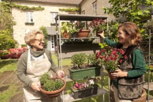 María Luisa García Gil et Luisa Lorenzo