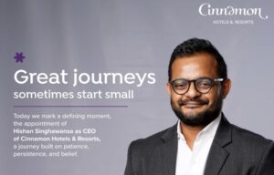 Hishan Singhawansa @ credit Cinnamon Hotels & Resorts