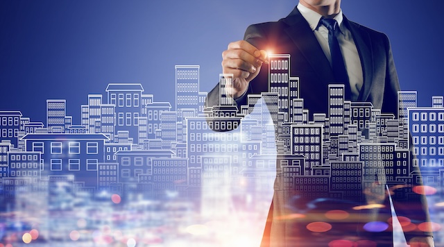 Illustration projet immobilier @ credit Depositphotos