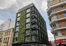 Tracer Urban Nature pare l’Hôtel Belleville d’une façade végétale