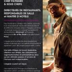 Opportunités encadrement, Chine | Rejoignez Paul Pairet à Shangai, Cuisine et Salles