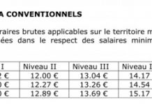 Social | De nouveaux taux horaires du SMIC sans conséquence pour le secteur HCR, le minimum garanti (repas) en hausse !
