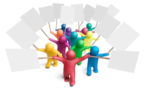 Contestation femmes de chambre et valets en Suisse @ credit Depositphotos demonstration