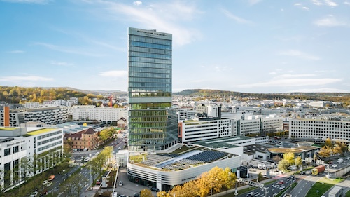 Porsche Design Tower Stuttgart @ credit Radisson