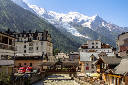 Chamonix @ credit Depositphotos