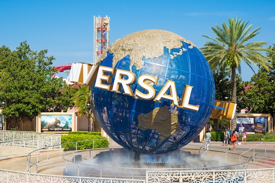 Le fameux Globe Universal Studios à Orlando @ credit Depositphotos
