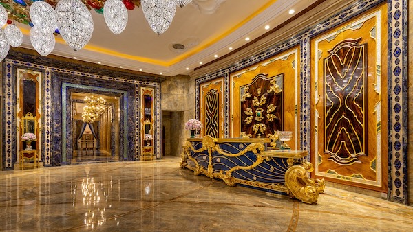 Lobby, The Reverie Saigon @ credit The Reverie Saigon