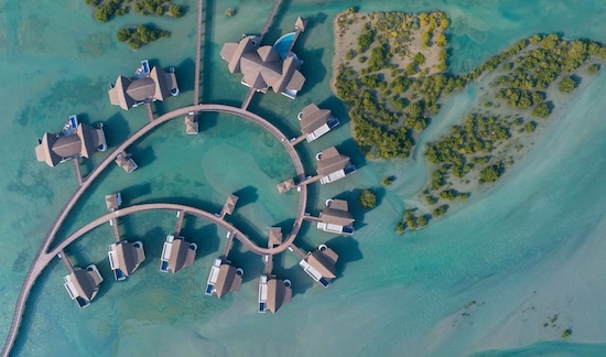 @ credit Anantara_Mina_Al_Arab_Ras_Al_Khaimah_Resort - Overwater_Villas_Aerial