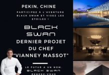 Opportunités , Pékin • Chine | Le Chef Vianney Massot à la recherche de ses ambassadeurs en Salle pour l’ouverture de « Black Swan » Recrutement "Black Swan" @ DHDH