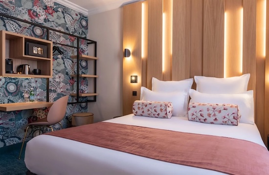 Chambre @ credit Leonardo Boutique Hotel Paris Opera