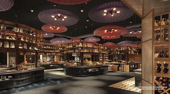 Le buffet @ credit Club Med Kiroro Grand