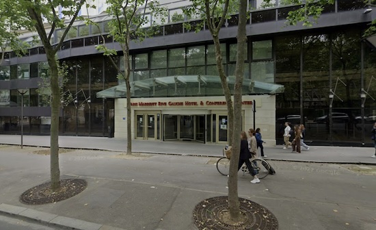 Marriott Paris Rive Gauche @ credit Google Maps capture