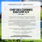 Opportunité, Bretagne | Chef.fe Exécutif pour complexe hôtelier, H/F, Morbihan @ Opportunité Chef des Cuisines, BRetagne
