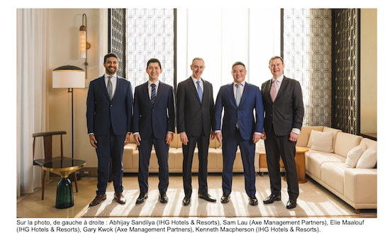 Garner au Japon @ credit IHG