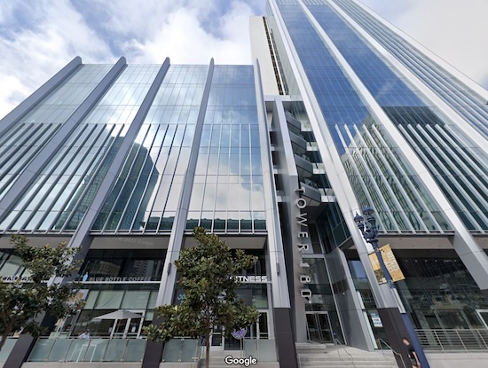 Tower 180, San Diego @ credit GoogleMaps