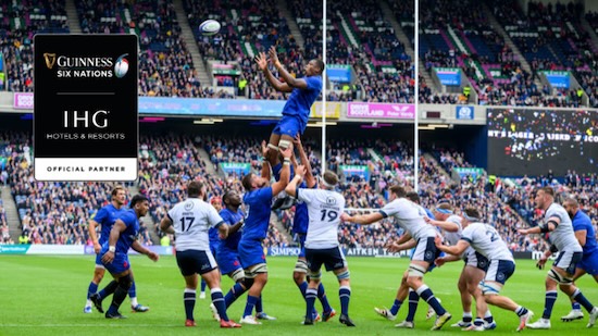 Six Nations Rugby @ credit IHG Hotels & Resorts