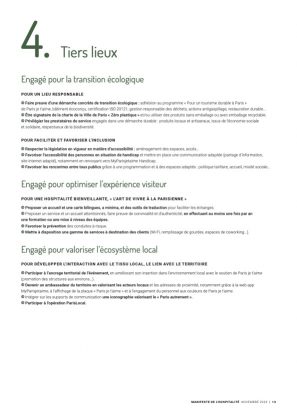 Extraits du Manifeste de l'hospitalit&eacute; @ credit Paris Je t'aime