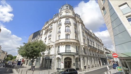 Hôtel Continental, Pau@ credit Googlemaps