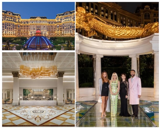 Soirée d'inauguration en présence de Donatella Versace, Daisy Ho, John Legend eet son épouse Chrissy Teigen @ credits Palazzo Versace Macao Soirée d'inauguration en présence de Donatella Versace, Daisy Ho, John Legend eet son épouse Chrissy Teigen @ credits Palazzo Versace Macao