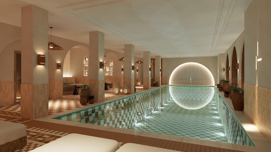 Hôtel Grand Cœur Latin, espace bien-être @ credit Grand Cœur Latin