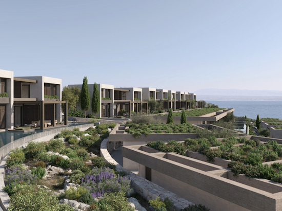 Rendu extérieur du JW Marriott Crete Resort & Spa @ credit Marriott