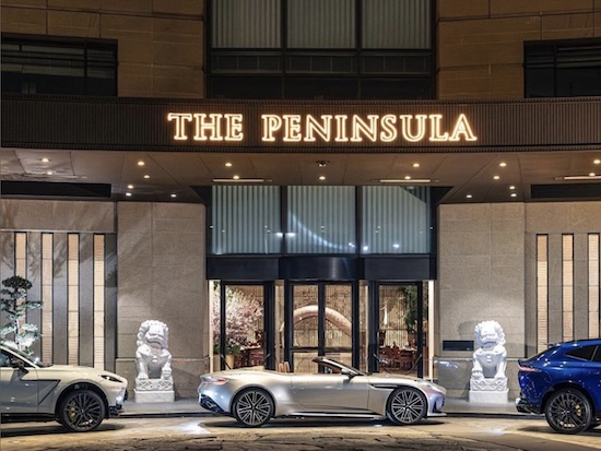 @ credit Aston Martin Ginza, Instagram