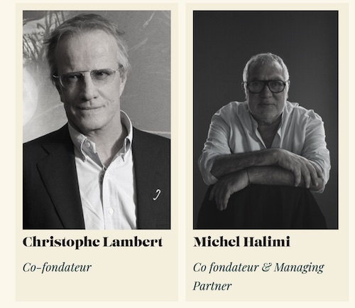 Christophe Lambert et Michel Halimi, amis et associés dans l'aventure Mando @ credit Mando Hospitality