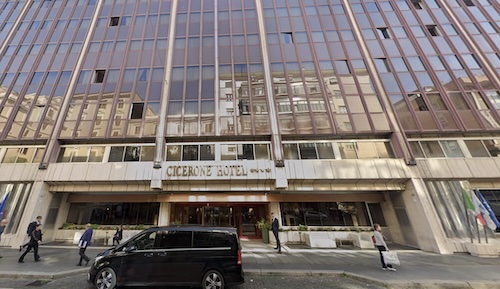 Cicerone Rome @ credit Google Maps