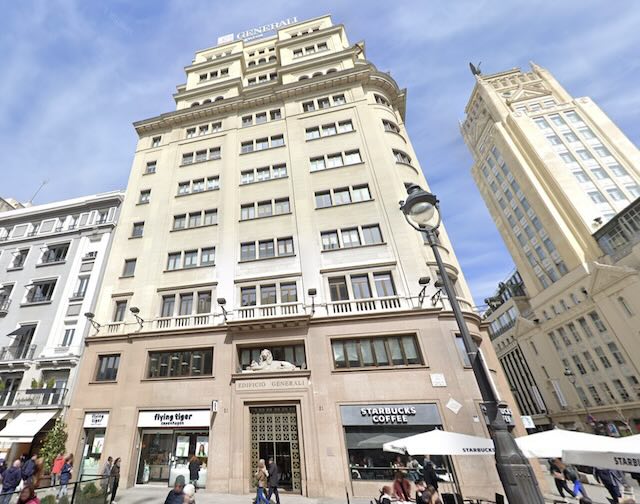 21 rue Alcalá, Madrid @ credit Google Street