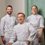 Daniel Boulud, Romain Paumier, Katalina Diaz - Bill Milne