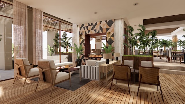 @ credit Interior Rendering - The Legend Paracas Resort