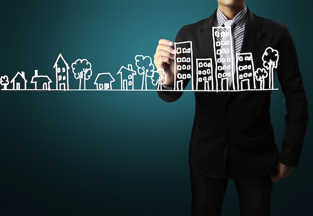 Illustration Investissement Hôtellerie Immobilier @ credit Depositphotos