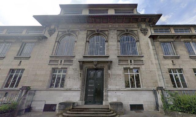 Ecole des Beaux-Arts de Nancy @ credit Google Maps 2023