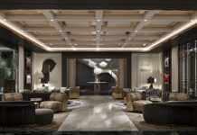 2024/2025, USA | Dieter Schmitz nommé à la tête du Sofitel New York, cap sur la rénovation ! Lobby Lounge, Sofitel NYC @ credit All Accor