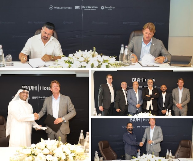 Cérémonies de signatures en série pour BWH à l'ATM de Dubaï @ credit Michael Gartenlaub