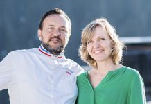 Rénovation, Megève | Le « Flocons de Sel » d’Emmanuel et Kristine Renaut à l’heure de la rénovation Emmanuel Renaut et Kristine Renaut @ credit Flocons de Sel