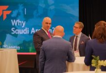 46e conférence de l’Université de New York sur l’investissement dans l’hôtellerie internationale, l’Arabie saoudite en mode séduction Saudi Ministry of Tourism Deputy Minister for Tourism Destination Enablement Mahmoud Abdulhadi Speaking at the "Invest Saudi & Prosper in Tourism" Networking Lunch (Photo: AETOSWire)