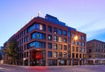 Ouverture 1er août 2024, UK | Un premier Virgin Hotel à Londres Façade du futur Virgin Hotels Londres @ credit VH