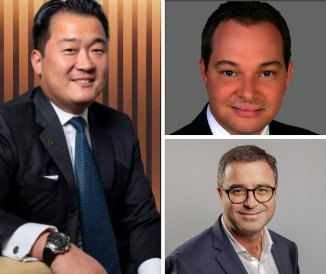 De gauche à droite, Jean Yong Pittion, Marc O Schumacher et André Borg @ credits linkedin et screen