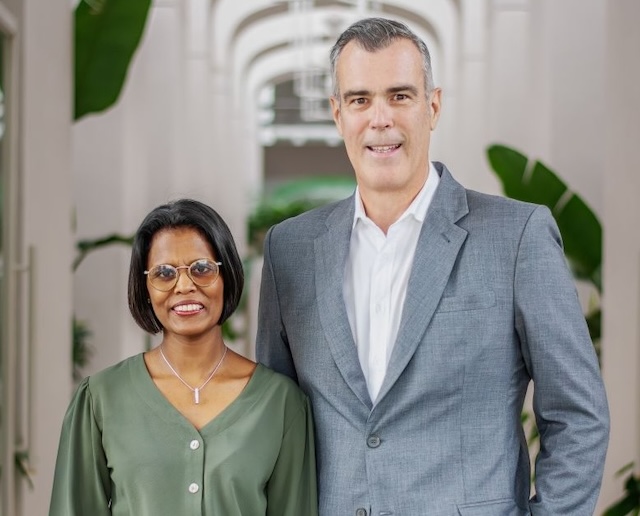 Malloo Marie Sheila et Olivier Chavy @ credit linkedin post