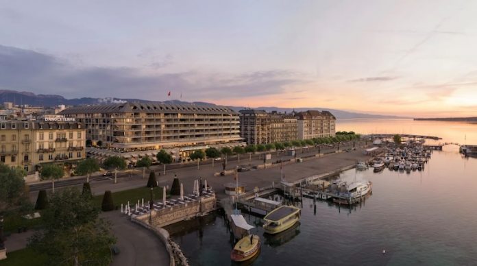 Esquisse du projet Fairmont Grand Hotel Geneva @ credit Victory