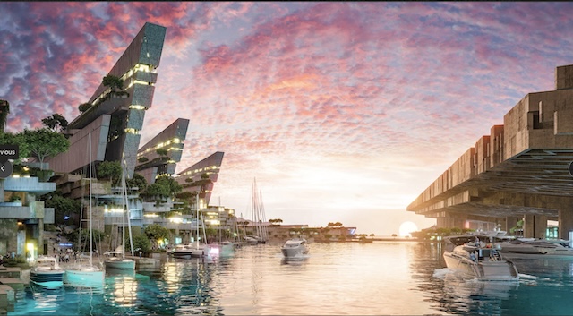 Park Hyatt and Andaz brands are set to debut in Jaumur, a cosmopolitan luxury marina community located in Magna on the stunning coast of the Gulf of Aqaba. @ credit Hyatt