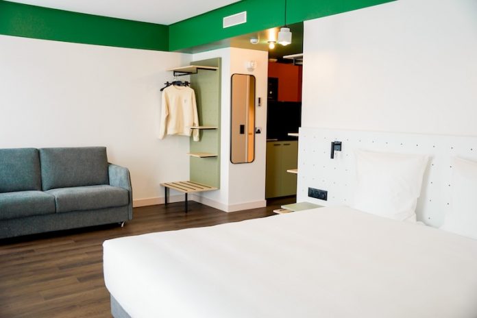 Chambre @ credit Pichel All Suites Paris 13 Porte d'Italie