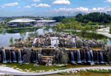 Chine, Ouverture | Ouverture du spectaculaire Chengdu Expo Waterfall – MGallery Collection Chengdu_Expo_Waterfall_-_MGallery_-Waterfall @ credit Accor
