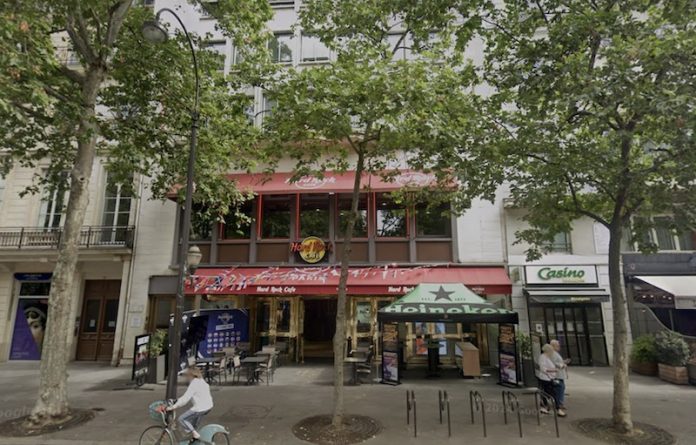 Hard Rock Café Paris @ credit Google Maps