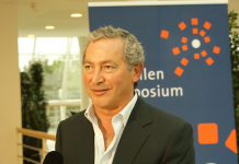Suisse | Feu vert pour le projet de complexe hôtelier sur la presqu’île d’Isleten Samih Sawiris in May 2010 at the 40. St. Gallen Symposium an der Universität St. Gallen