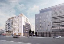 Ouverture Sept. 2026, Grand Paris | Linkcity lance les travaux pour le futur Hampton by Hilton à Saint-Ouen Hampton by Hilton Saint-Ouen @ credit Linkcity
